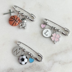 Personalized Baby Keepsake Pin | Baptism Gift | Unique Baby Gift | Gold Baby Jewel | Baby Shower Gift | Christening Gift | Custom Baby Gift