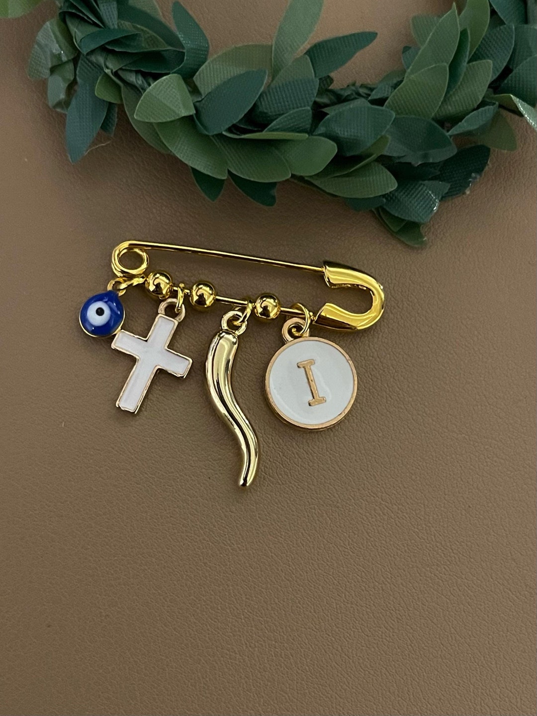 Custom Newborn Baby Pin | Gold Baptism Pin | Baby Keepsake | Baby ...