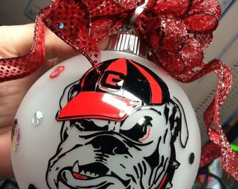 Custom Team Personalized Christmas Holiday Ornament