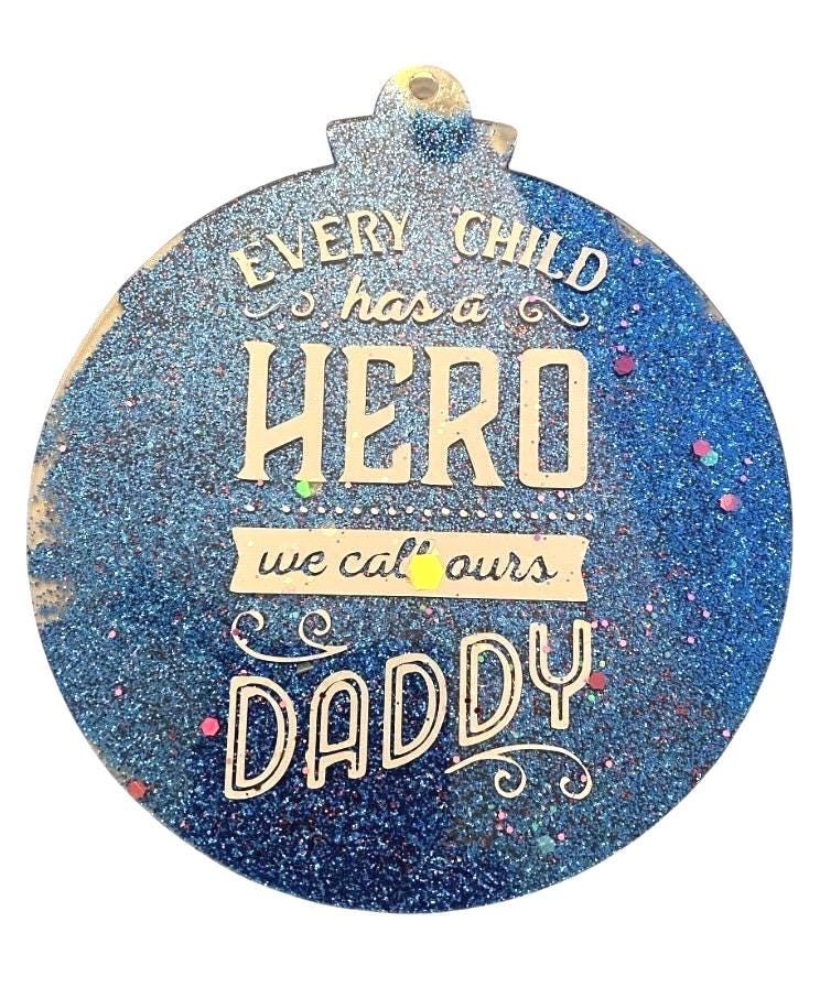 Dad daddy father  Christmas Ornament