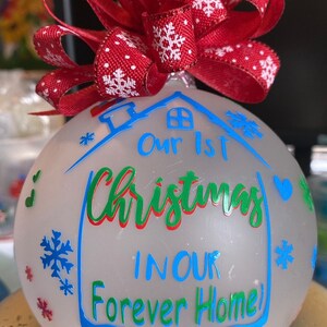 New Home Christmas Ornament