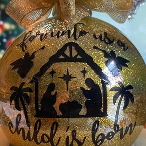 Nativity Ornament