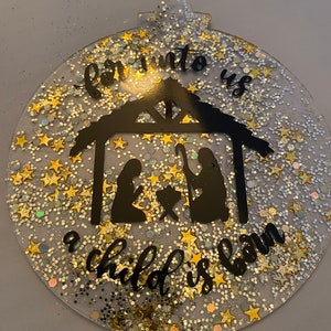 Nativity holy family  Christmas Ornament
