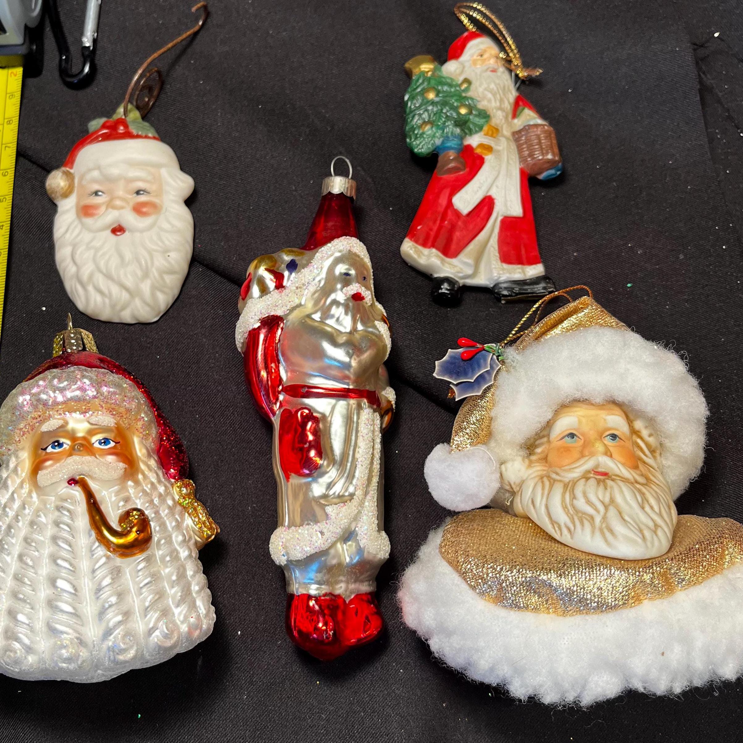 Old World Christmas Blown Glass Santa Claus Christmas Ornament