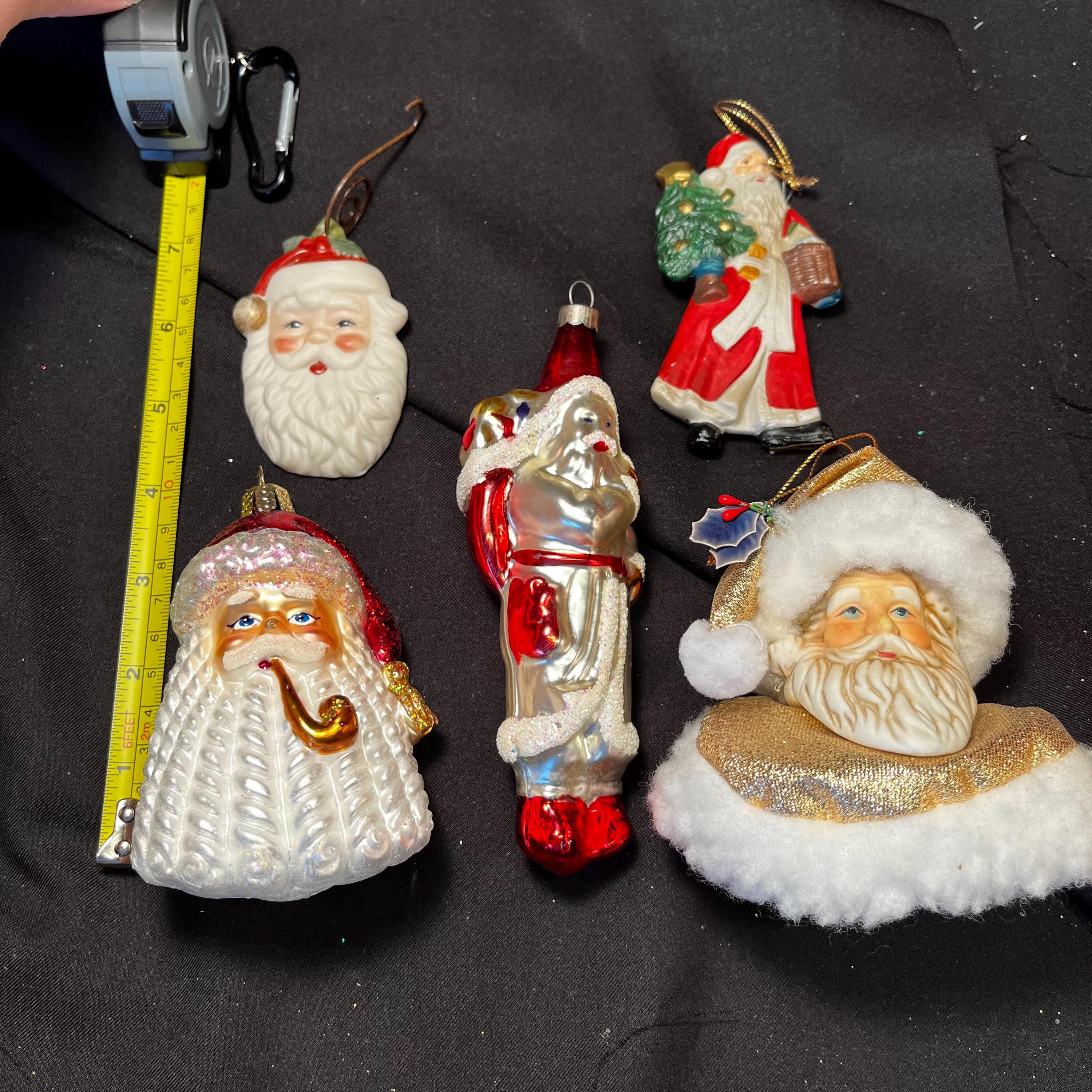 Old World Christmas Blown Glass Santa Claus Christmas Ornament