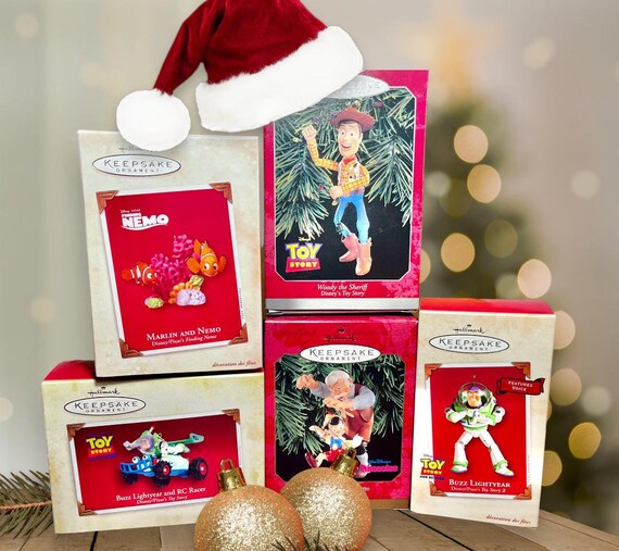 Hallmark Disney Keepsake Buzz Lightyear and RC Racer Ornament