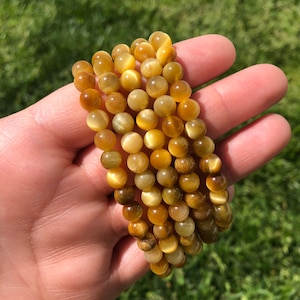Yellow Tiger Eye Bracelet