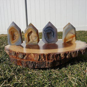 Druzy Agate Tower Points