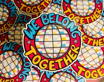 We Belong Together Harry Styles Aperture Sticker!