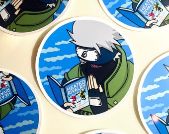 Kakashi Reading Heated Rivalry