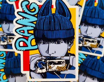 Bang Chan Stray Kids Sticker: Custom KPOP Fan Art