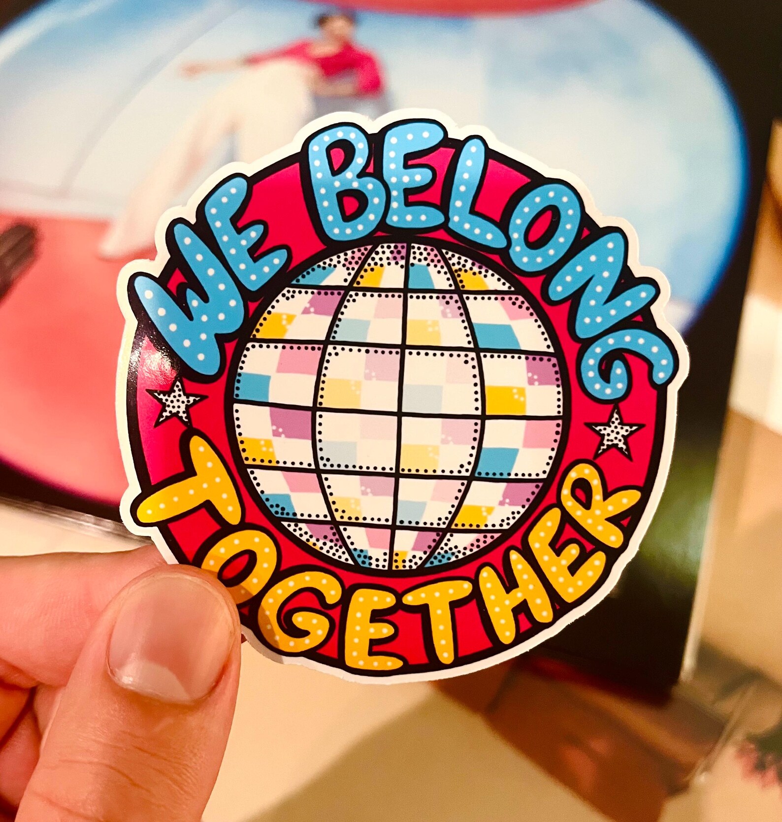 We Belong Together Harry Styles Aperture Sticker! - Etsy