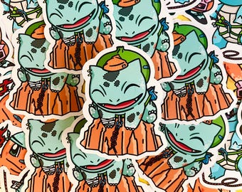 Pokemon Climbing Sticker Bulbasuar