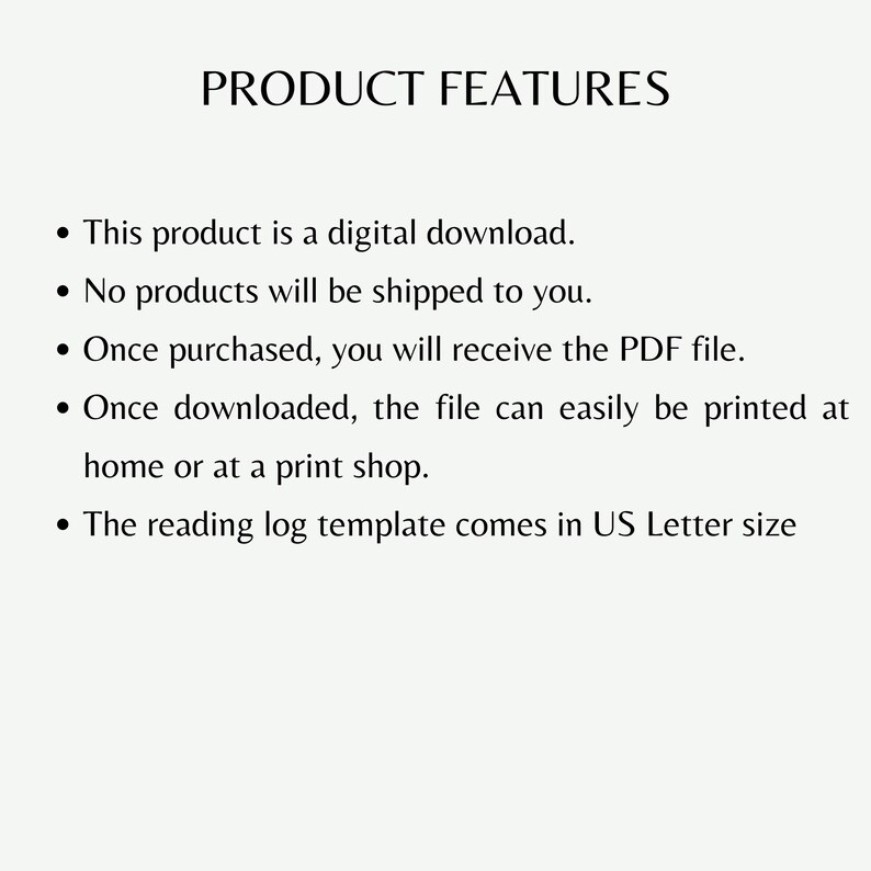 Cute Reading Log Template for Kids, Printable Child Book Tracker ...