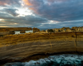 Twaalf apostelen zonsopgang fotografie, kunst aan de muur van de Zuidelijke Oceaan, 12 apostelen Fine Art