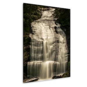 Little Aire Falls Fine Art Photo, Victoria, Flowing Cascade in Otway Ranges Wall Art Print