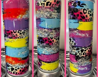 All of Me travel mug.  Custom color swatch, stainless steel, 20oz or 30oz, tumbler.