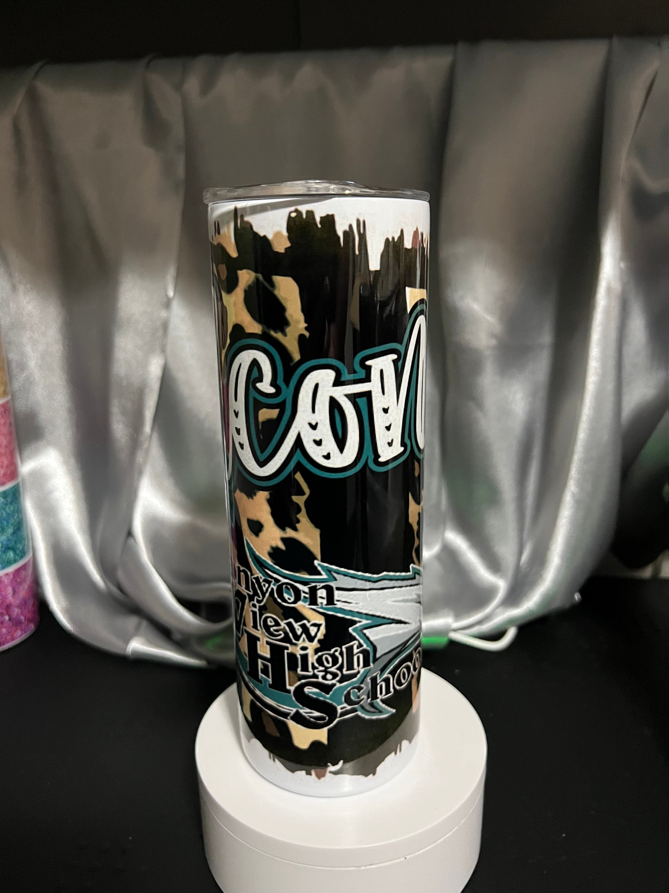 Canyon View High School Travel Mug. School Pride CVHS