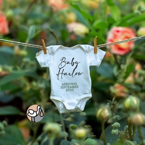 Anuncio de Embarazo Digital / Revelación de Embarazo / Redes Sociales / Género Neutral / Tablero de Cartas / Facebook / Instagram / Floral / Flores
