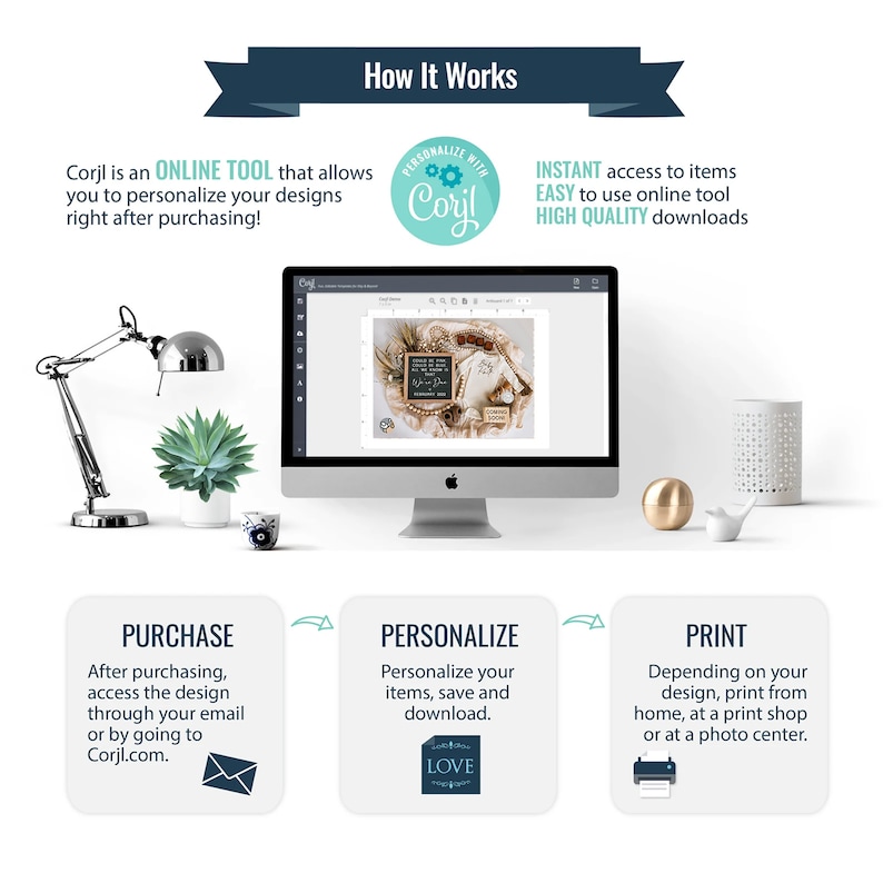 Purchase, personalize, and print! Easily done on Corjl.com.