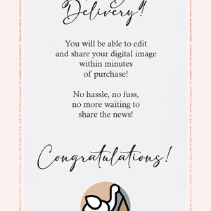 You will be able to edit and share your digital image within minutes of purchase!