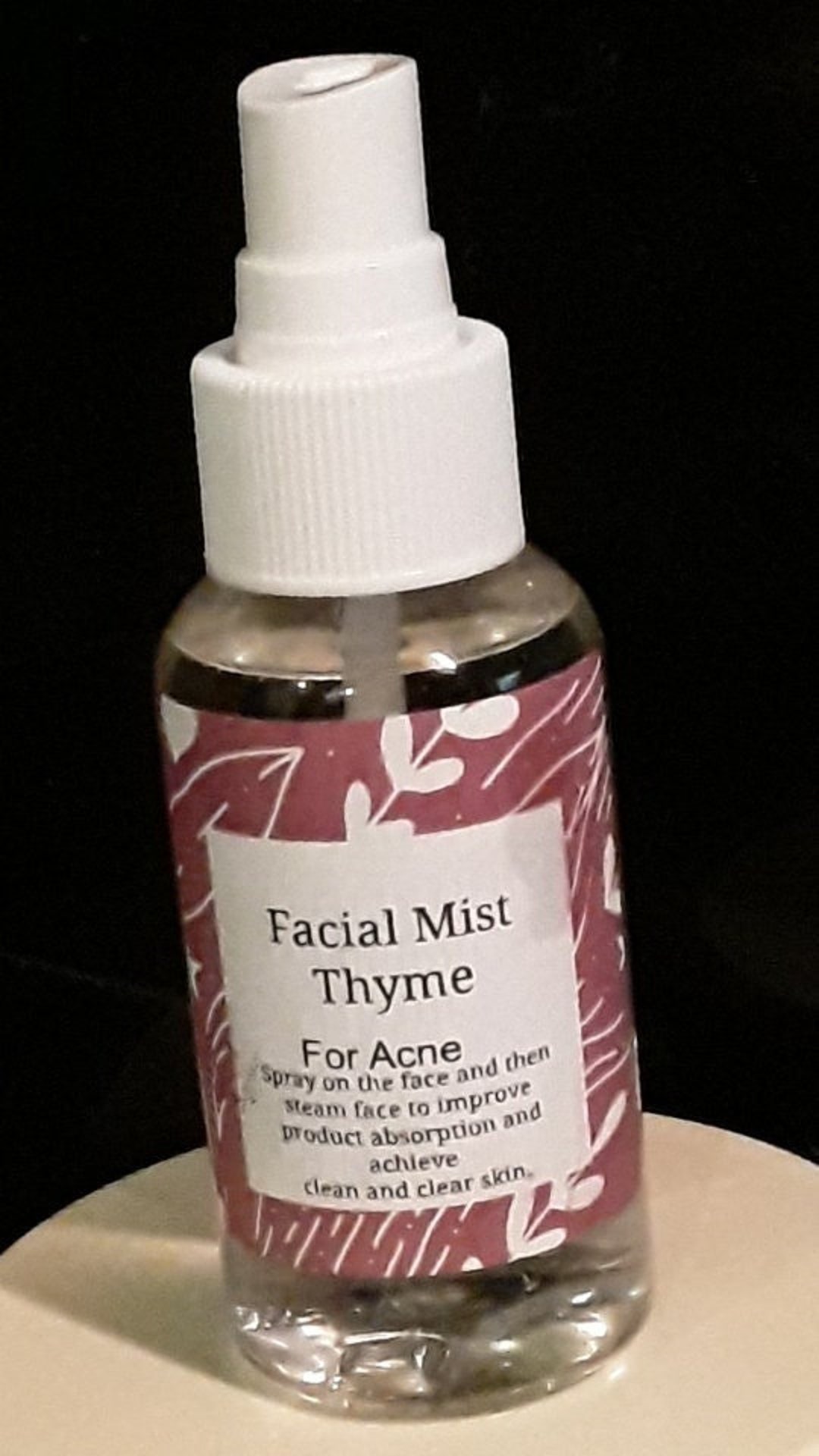 Facial Mist Thyme for Face Etsy