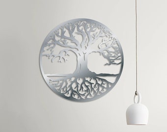 Tree of Life vector file - High quality - Download includes DXF, SVG, Ai, and PDF files. Ideal for Glowforge and other lasers.