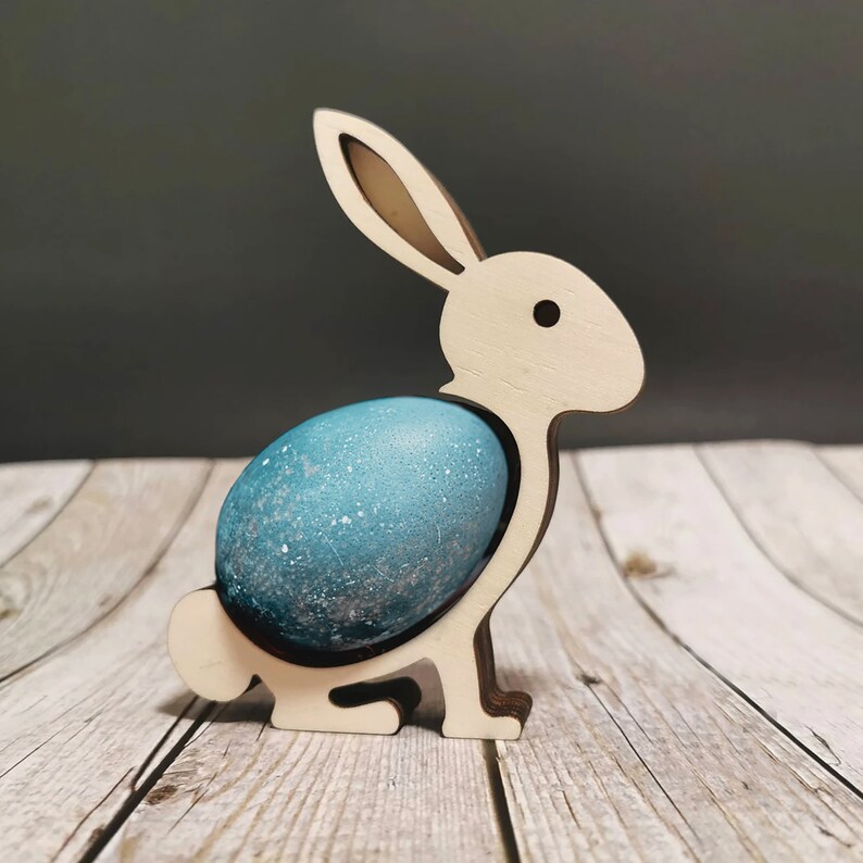 Digital Art & Collectibles CNC Router Glowforge Easter egg Holder Laser ...