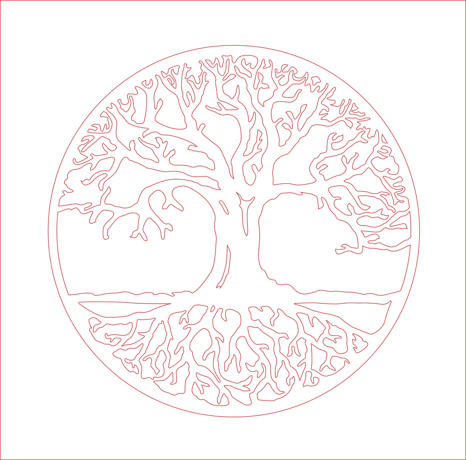 Baum des Lebens Vektor-Datei Hochwertig Download - Etsy Schweiz