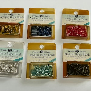 Vintage Mill Hill Medium Bugle Beads- MIsfits Collection #5