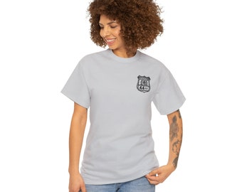 44 Precinct NYC Camiseta unisex de algodón pesado