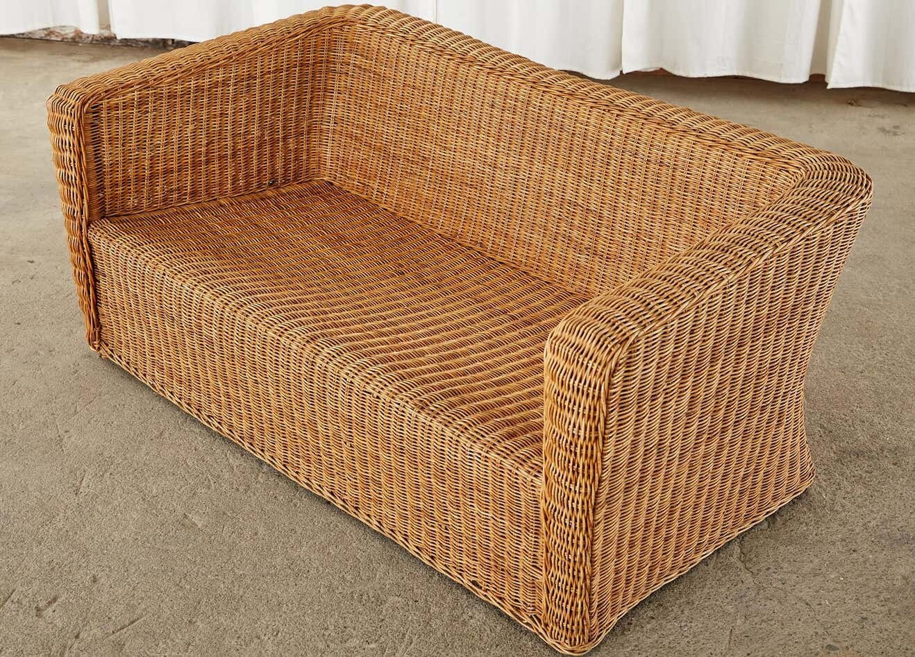 Handmade Rattan Sofa, Wicker Sofa, Rattan Furniture, Handmade Furniture