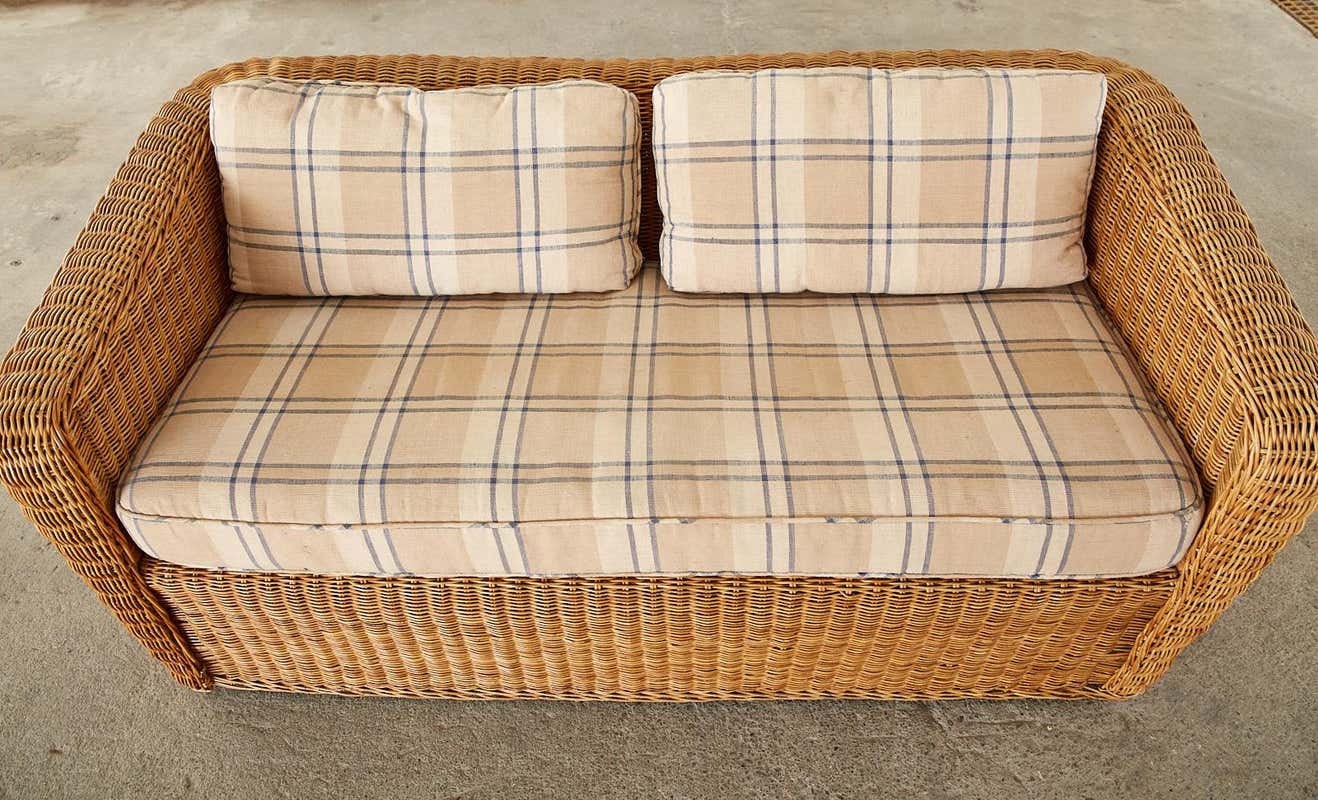 Handmade Rattan Sofa, Wicker Sofa, Rattan Furniture, Handmade Furniture