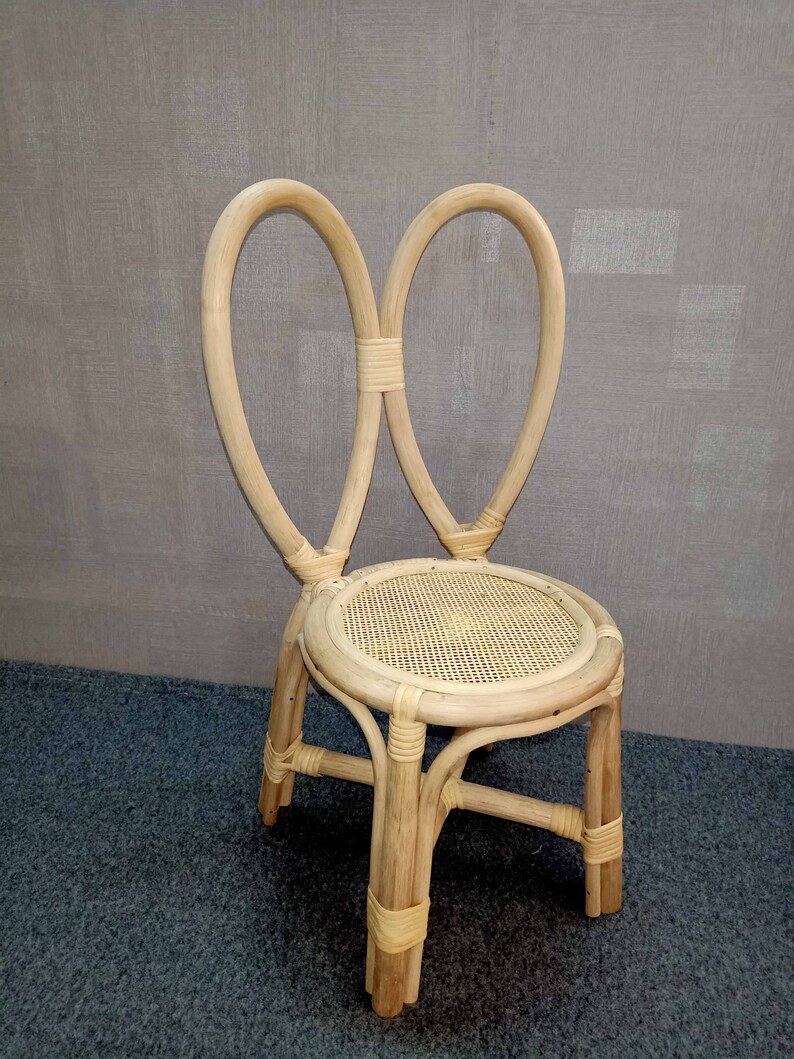 Set of 2 Chairs, Handmade Rattan Baby Chair, Wicker Chair, Rattan Chair