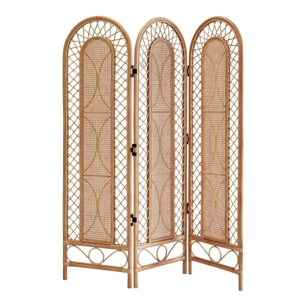 Rattan Partition Rattan Room Divider Handmade Rattan Etsy