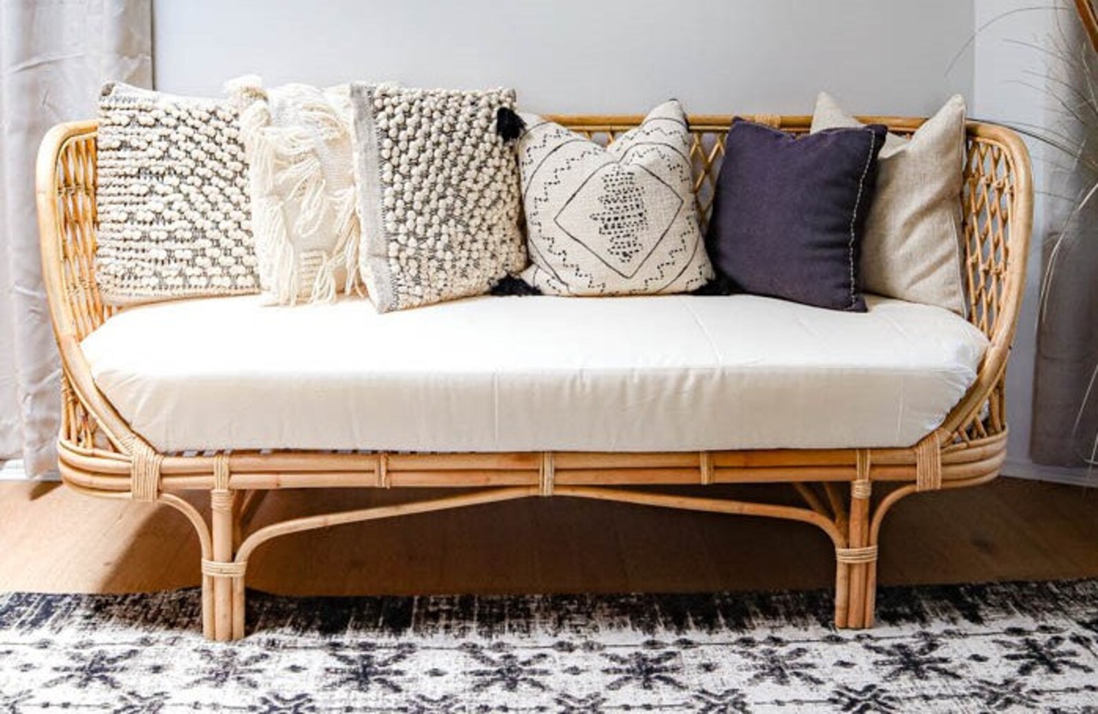 Handmade Rattan Sofa, Wicker Sofa, Rattan Furniture, Handmade Furniture