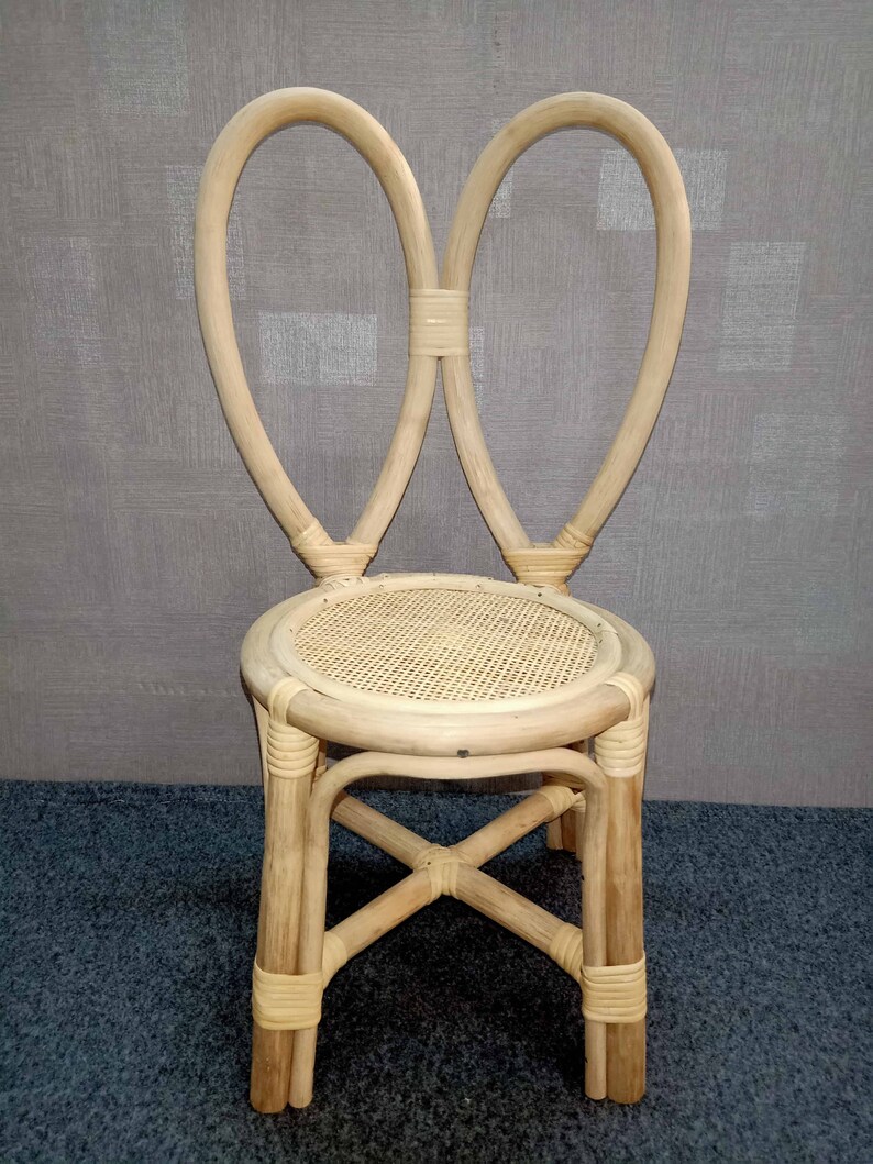 Set of 2 Chairs, Handmade Rattan Baby Chair, Wicker Chair, Rattan Chair