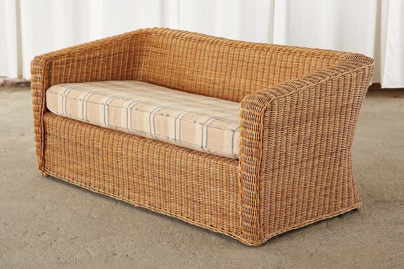 Handmade Rattan Sofa Wicker Sofa Rattan Furniture Handmade Etsy