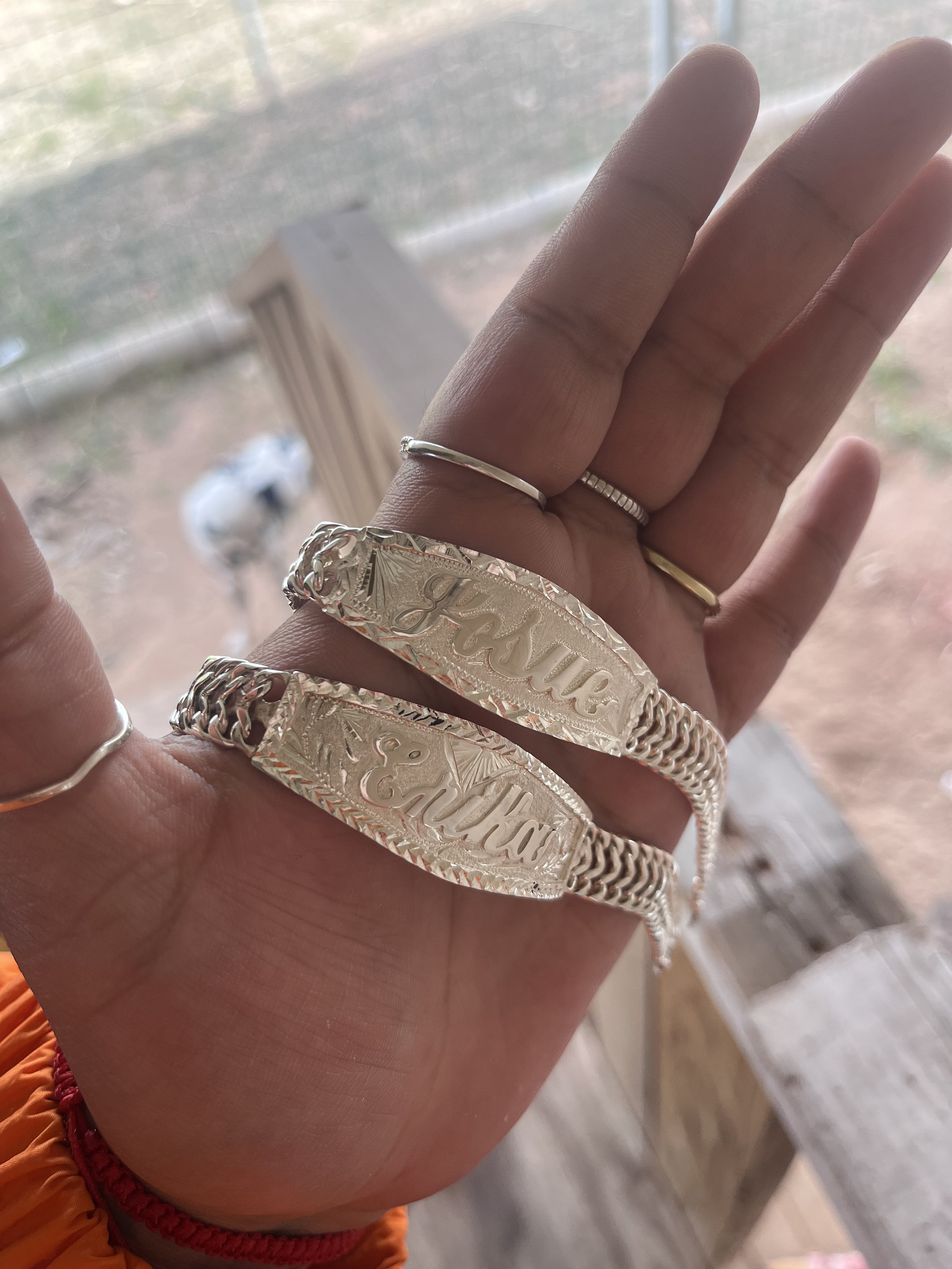 925 Silver Cuban Name ID Bracelet - Etsy