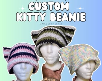 Bonnet Kitty personnalisé