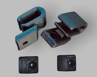Hook Any Bag To Your Bike Rack / Gravel Kirk - Carbon Fiber Hooks