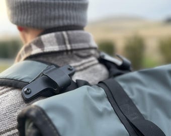 Hook Any Backpack To Your Bike Rack - Bird of Prey [v2] Pannier Hardware