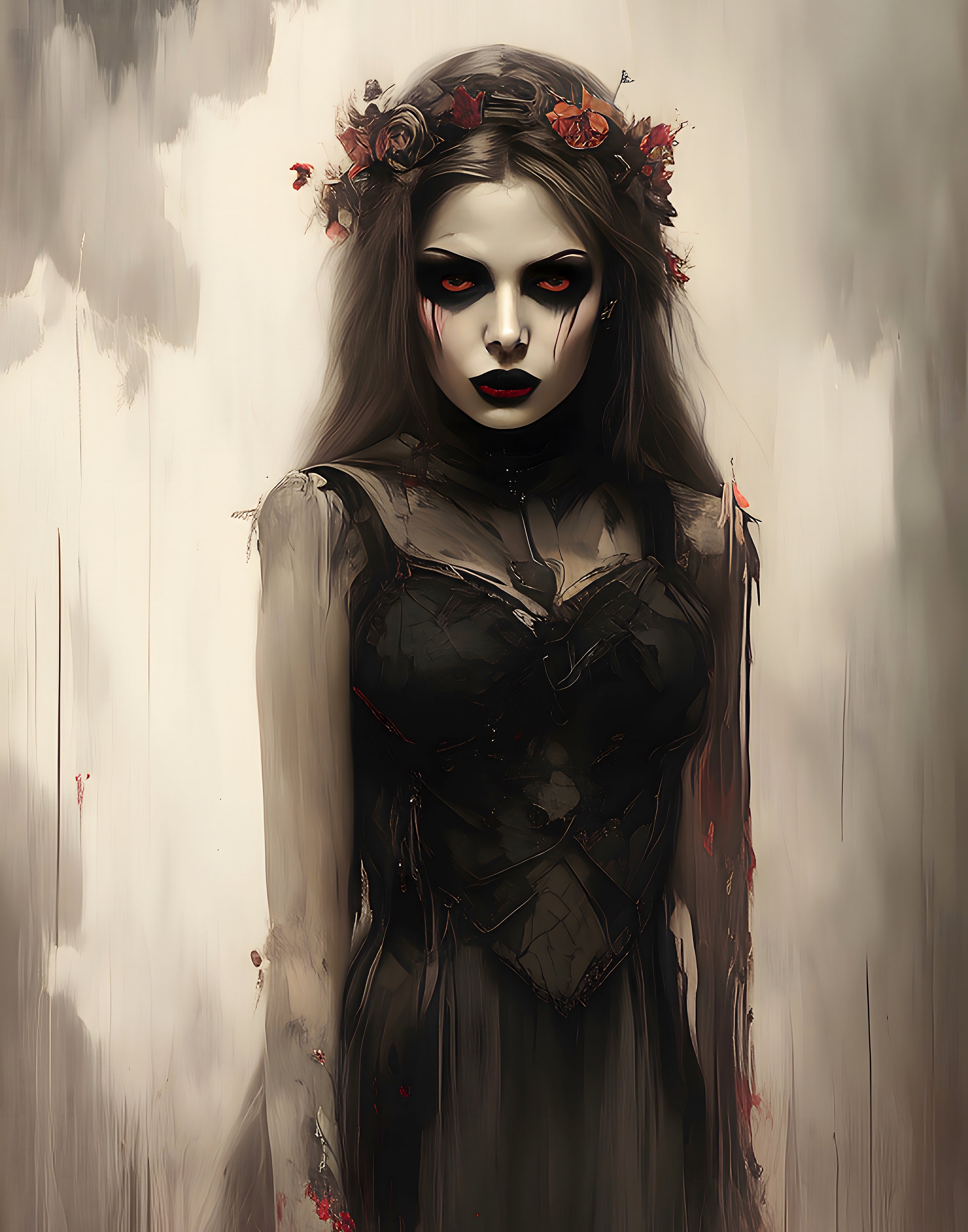 vampire girl art