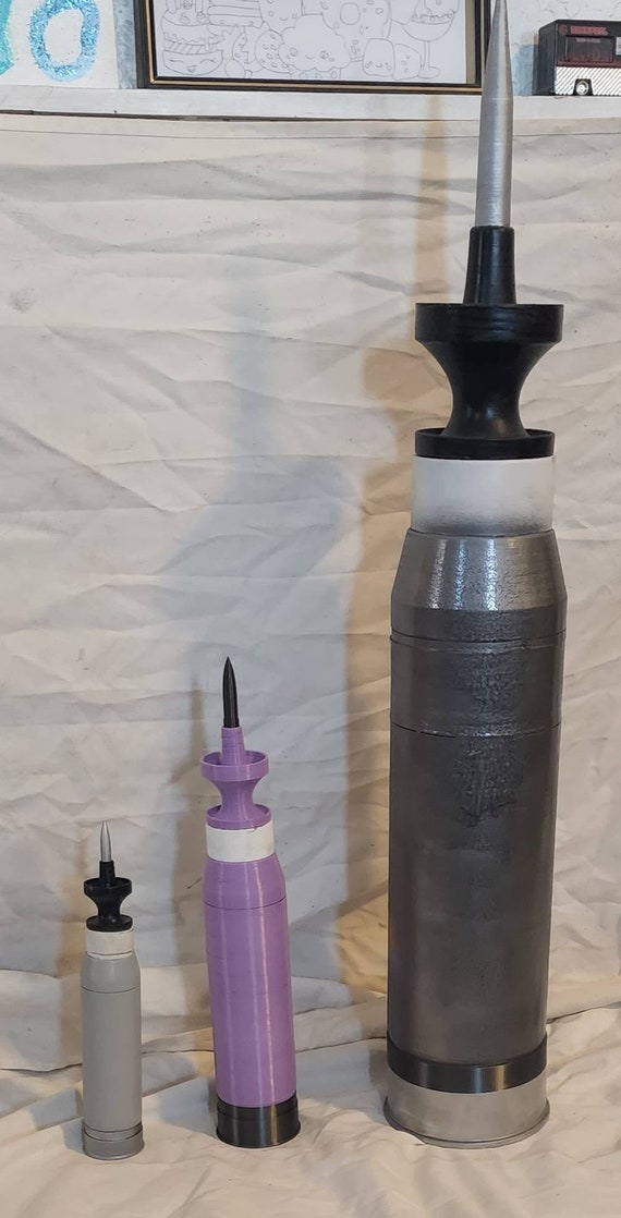 120mm M1a2 Tank Round. 3d Printed and Designed by Me It is a Etsy