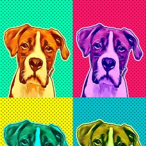 Pet Cartoon - POP ART