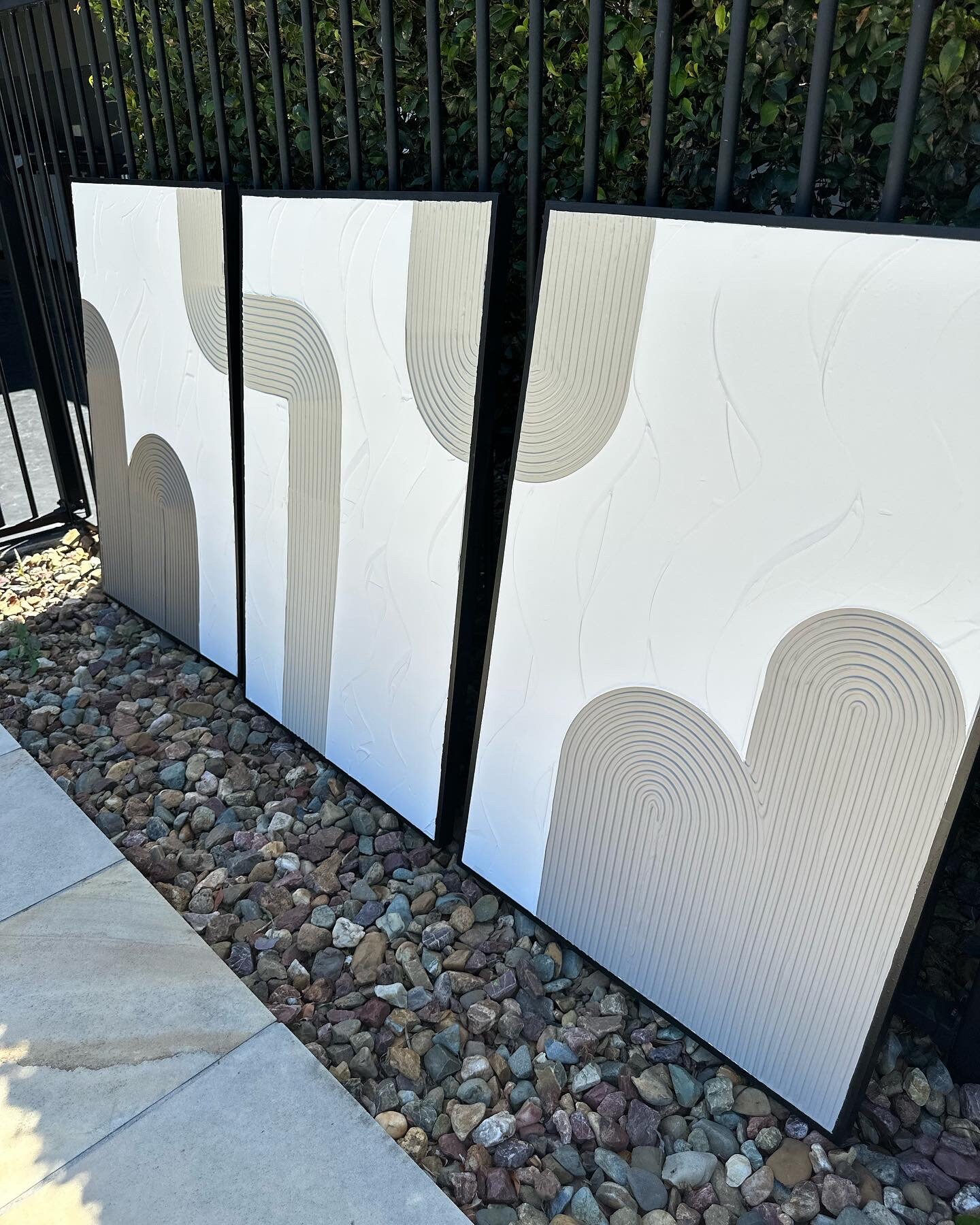 Framed Textured Art Etsy Australia