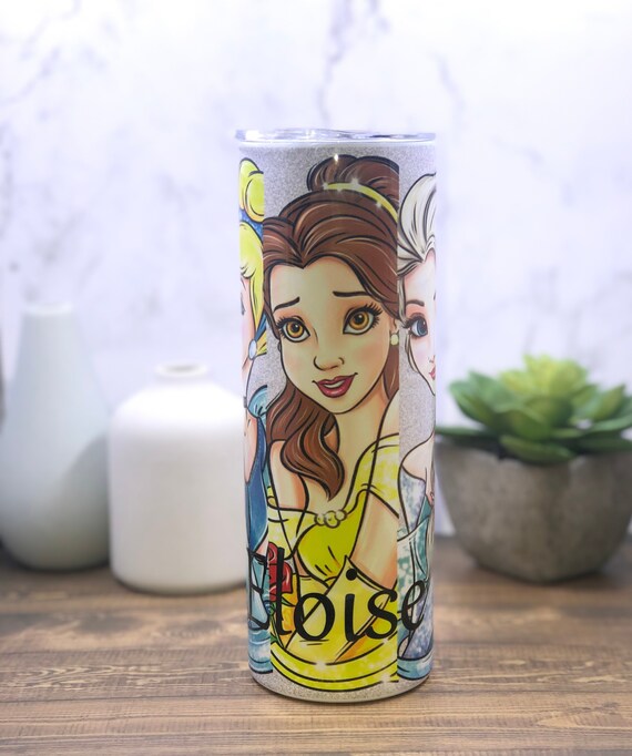 Disney Princess Tumbler/disney Sublimation Etsy