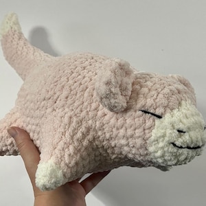 Sleepy Monster Amigurumi Pattern [PATTERN ONLY - Not a Finished Product]