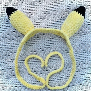 Disguise Bandeau Oreilles Pikachu - Accessoire Costume Pokémon Pour Enfants Et Adultes