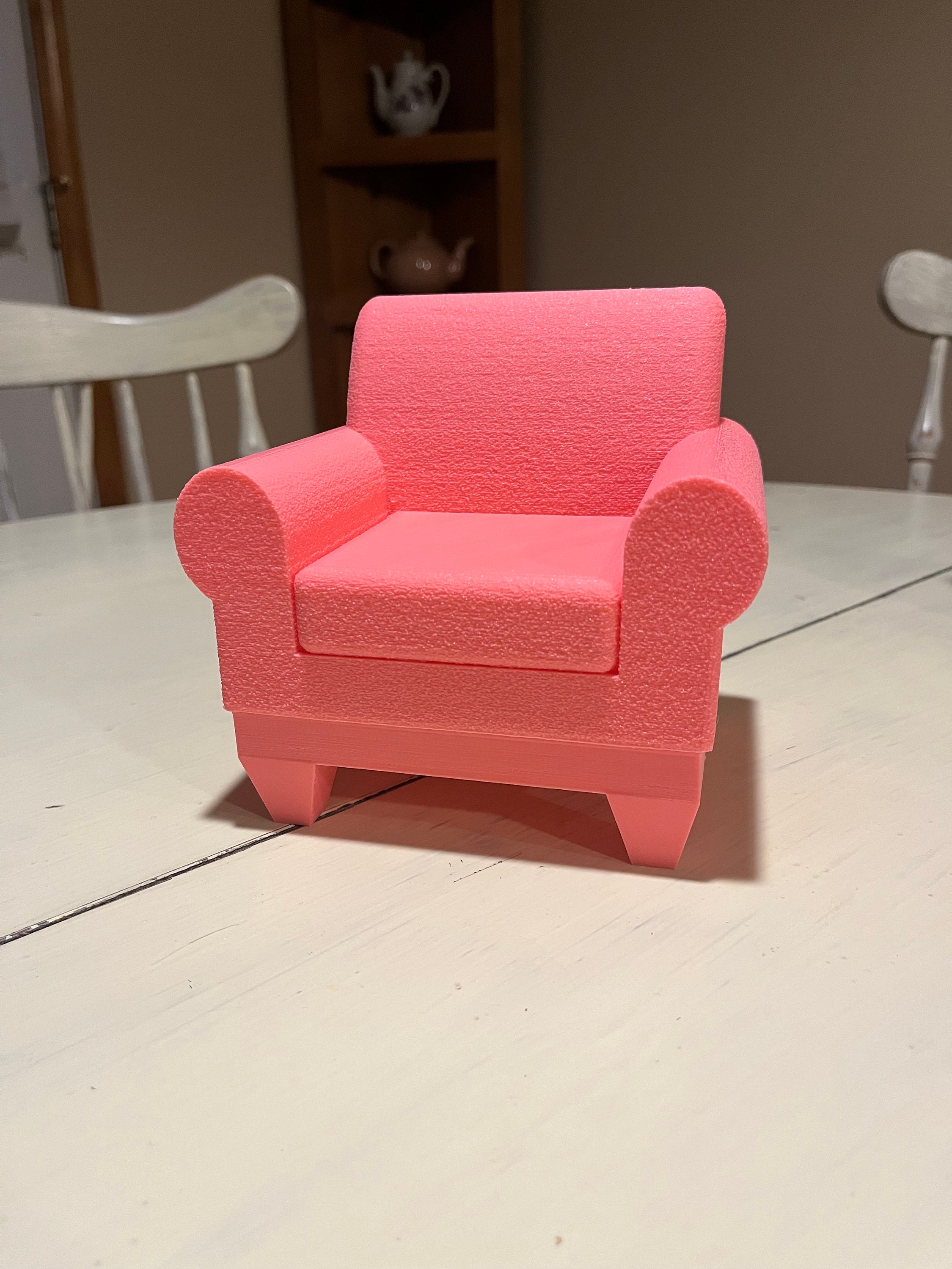 Barbie Scale Doll Chair - Etsy